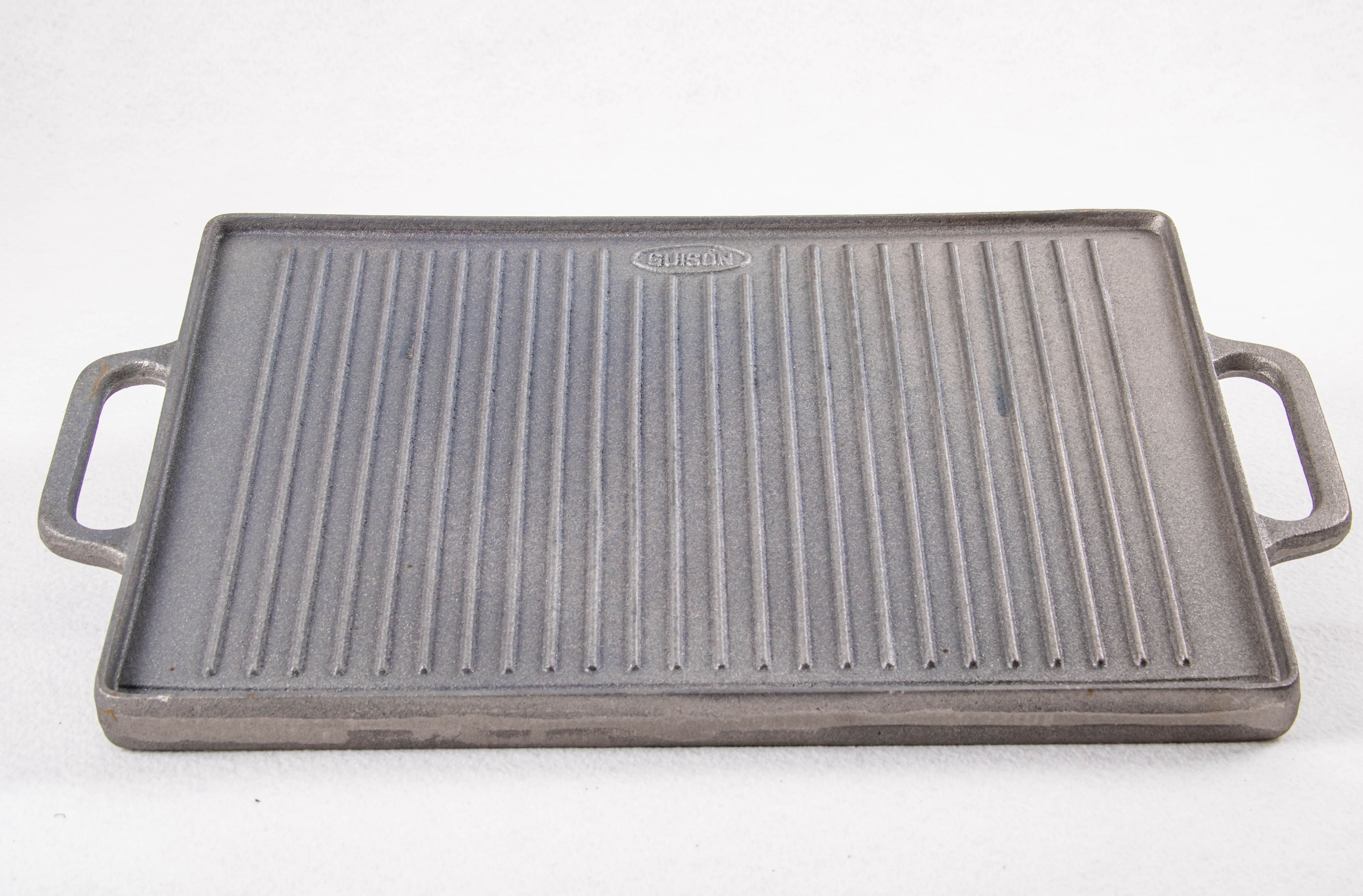 Plancha en fonte émaillée 50x35 Paella du Sud