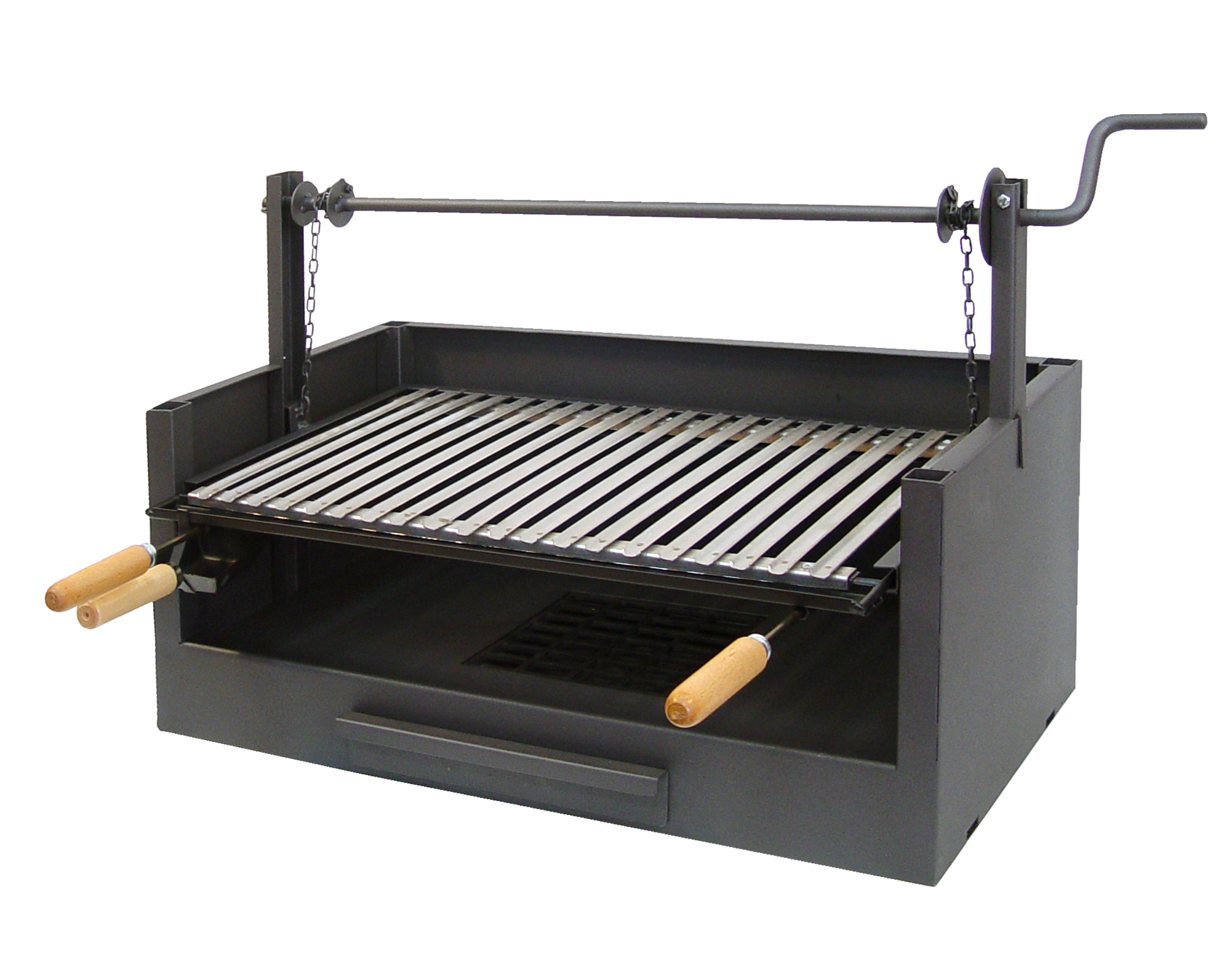 Barbecue à Poser en Fonte Barbecue Charbon de Bois