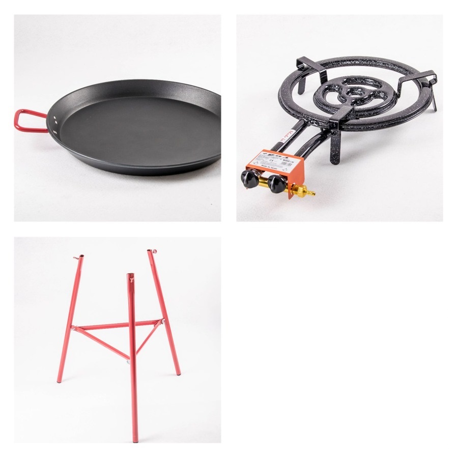 Kit  Paella pro anti-adhrent pour 20 personnes 