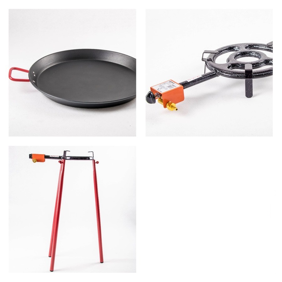 Kit  Paella pro anti-adhrent pour 10 personnes 