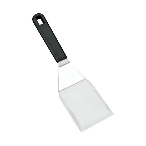 Spatule  plancha courte coude en inox