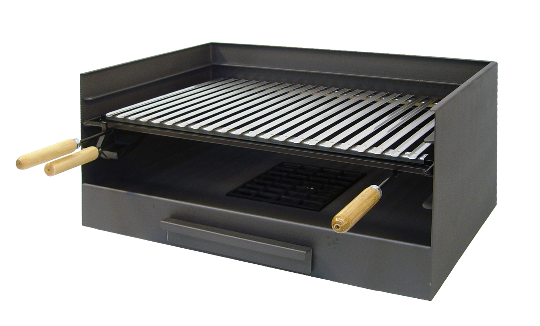 Barbecue à Poser en Fonte Barbecue Charbon de Bois