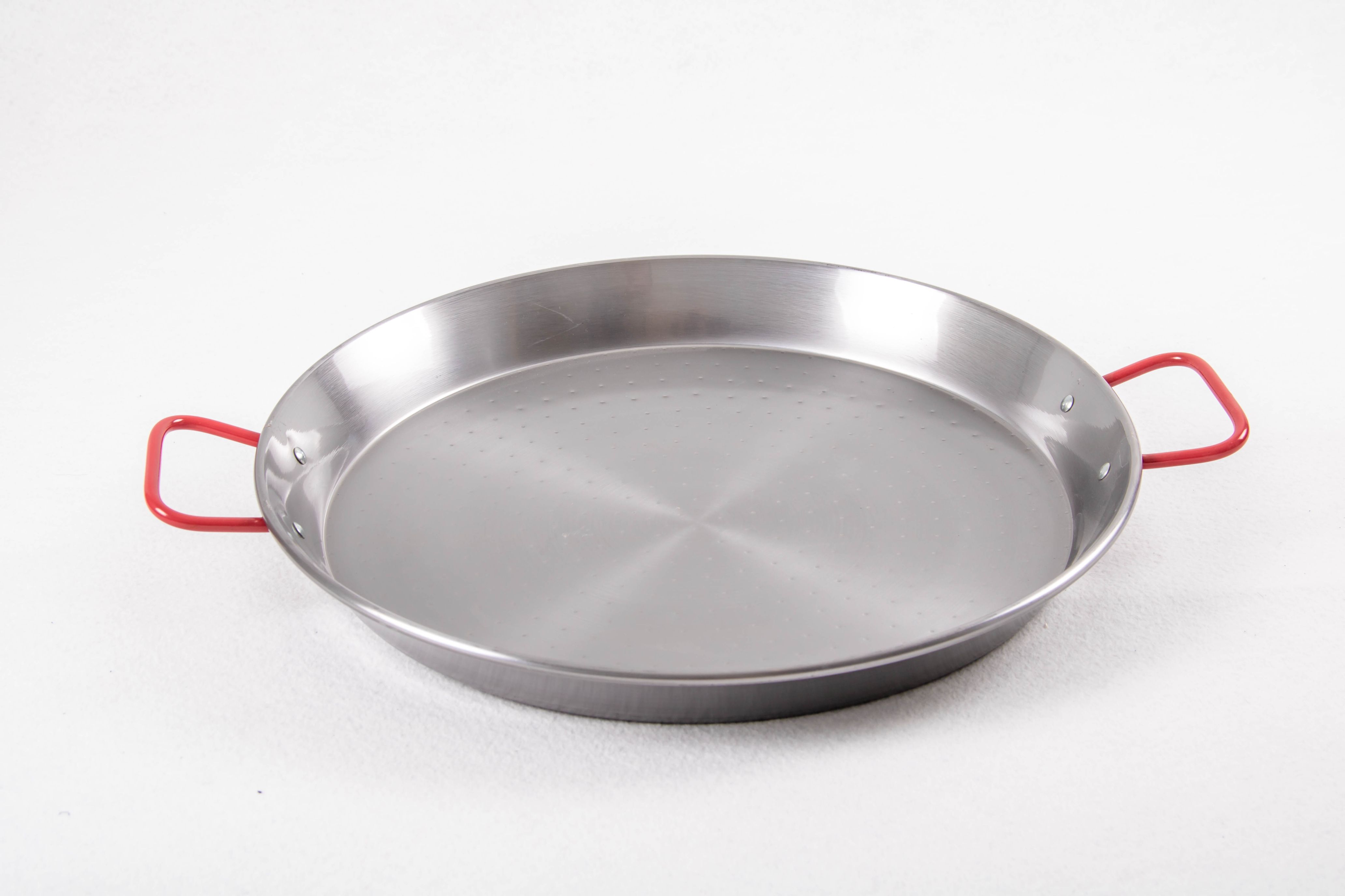 Plat  paella acier poli 24 cm / 1 Pers / Garcima - Vaello